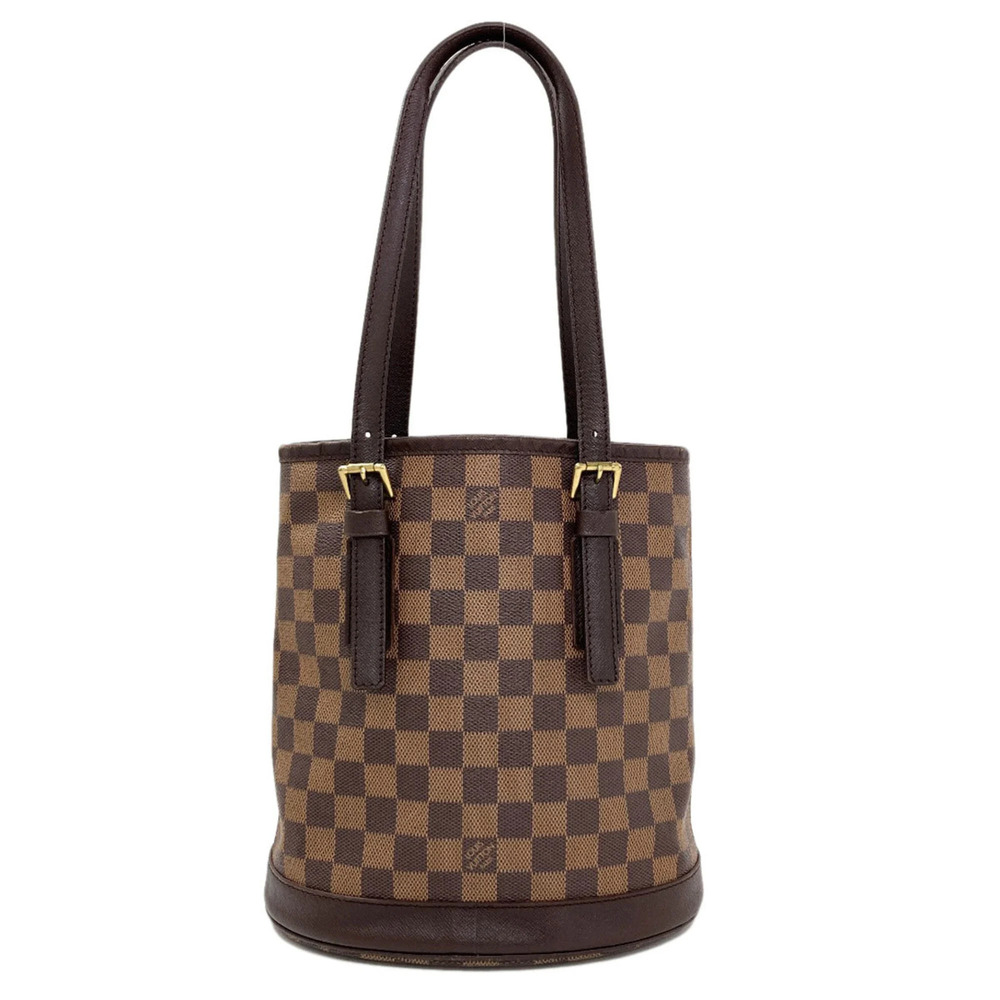 LOUIS VUITTON Brown Damier Canvas Tote Bag - Picture 2 of 16